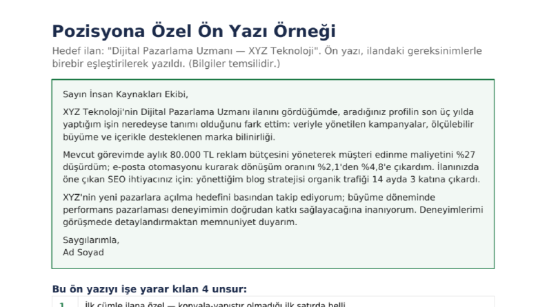 Ön Yazı