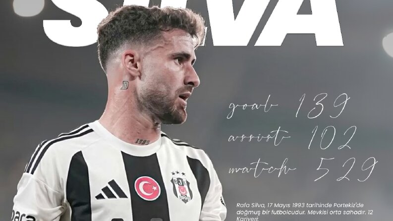 Beşiktaş - Rafa Silva - Kapak