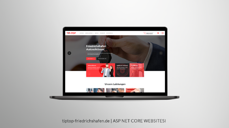 TipTop Autoschlüssel - Almanya'da Çilingir Hizmeti Websitesi