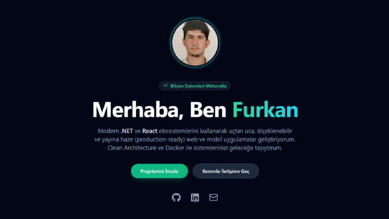 frknaydn.lol: Premium Geliştirici Portfolyosu