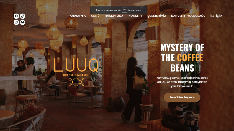 Luuq Coffee Franchise Design