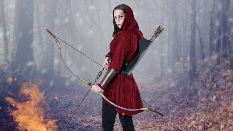 Photoshop Manipulation - Hunter Girl