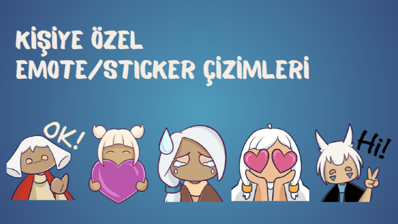 EMOTE / ÇIKARTMA ÇİZİMİ