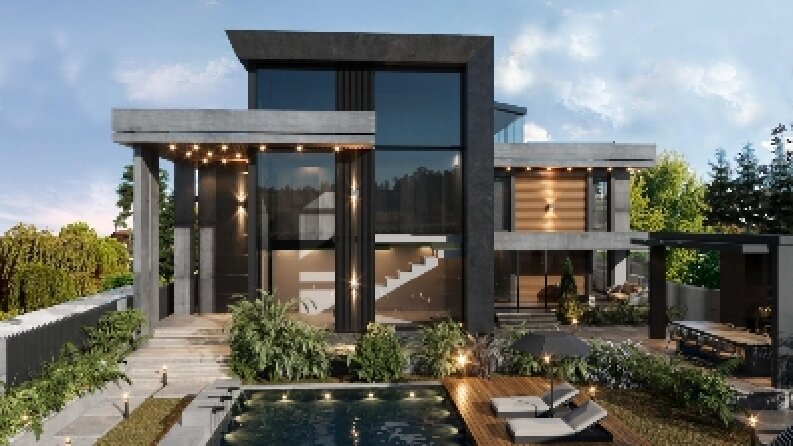 Modern villa projesi