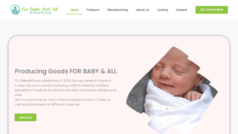Forbabyall.com Web Tasarım