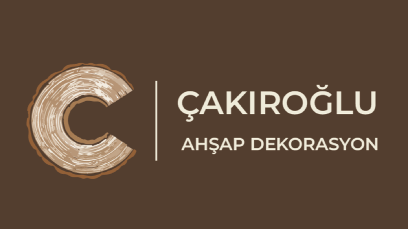 Ahşap dekorasyon işletmesi için logo tasarımı