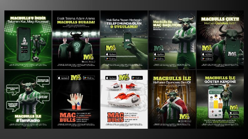 Macbulls • Sosyal Medya Tasarımları