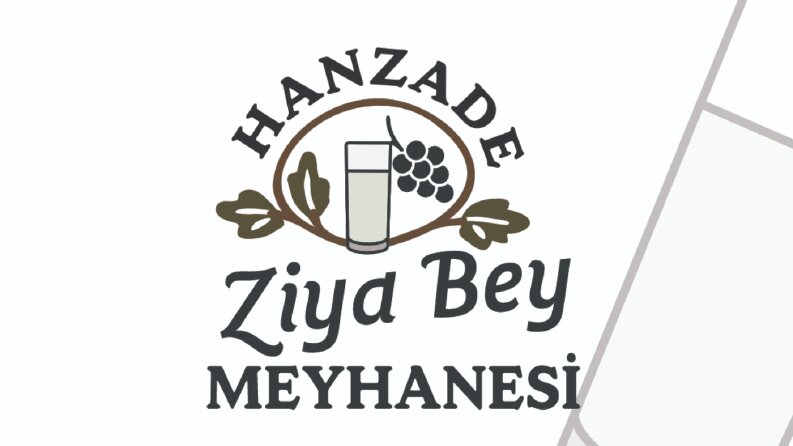 Hanzade Ziya Bey Meyhanesi Logo Tasarımı