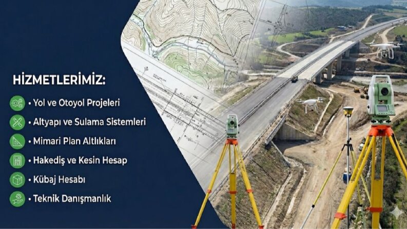 Proje tasarım, mesleki eğitim, hakediş ve kesin hesap 