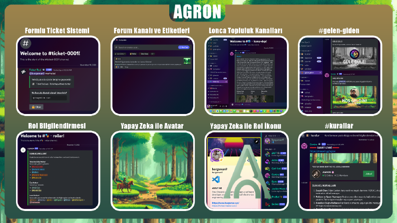 Agron Oyun Topluluğu Discord Sunucusu