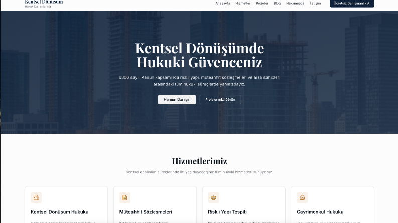 SEO Uyumlu Blog Sitesi + Admin Panel (Next.js & Tailwind)