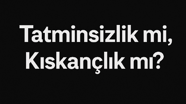 Sahip Olmak Yetmiyor; İçimizdeki Bitmeyen Arayış