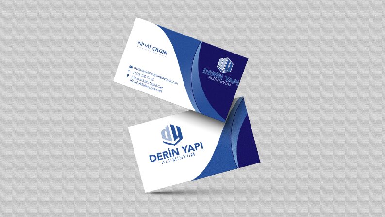 Derin Yapı Kartvizit tasarımı