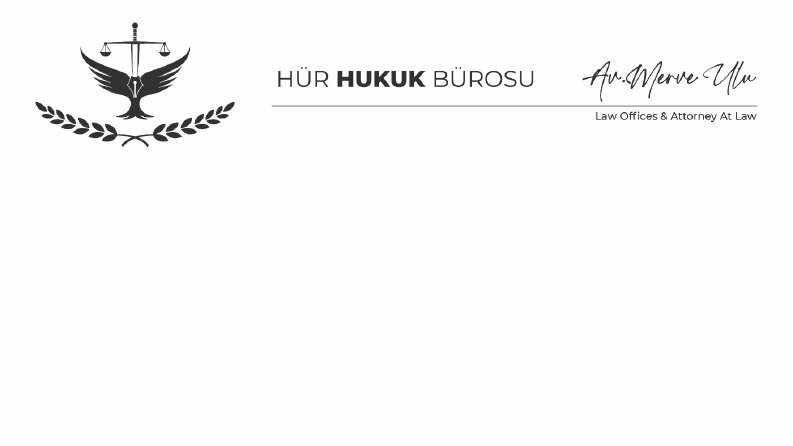 Hukuk Bürosu-Avukat Dilekçe Antetli Tasarımı