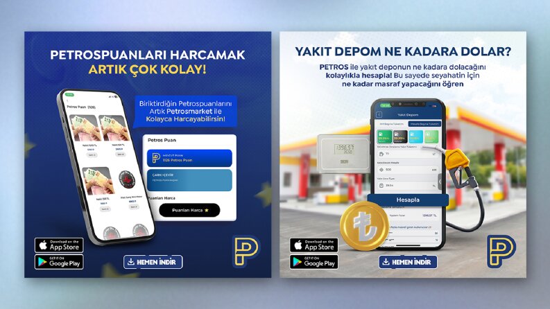 Mobil Uygulama - Sosyal Medya Tasarımları