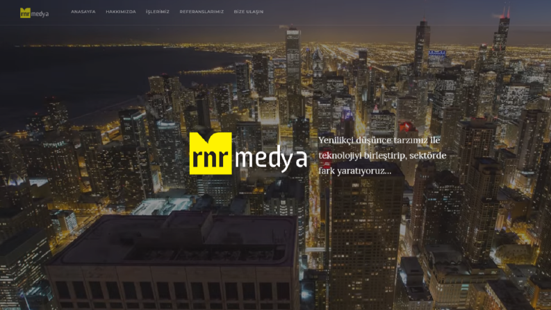Reklam ajansı web sayfası