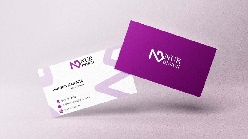 "Nur Design" Kartvizit Tasarımı
