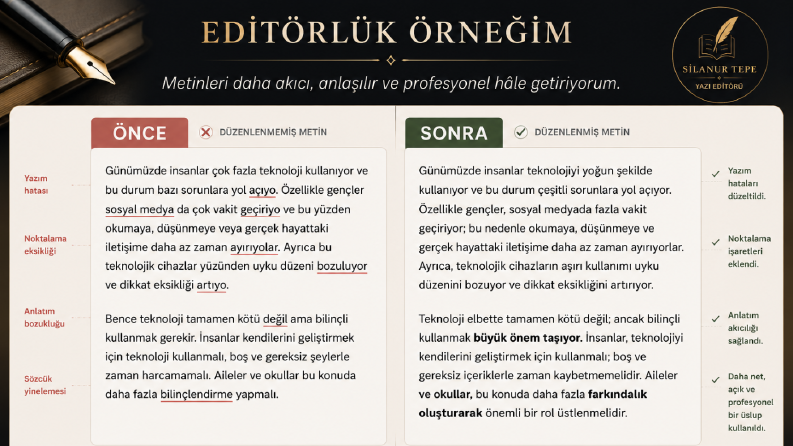 Doğru Kelime, Güçlü Anlatım