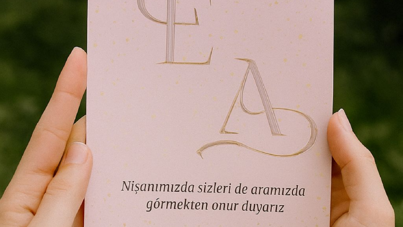 Hayalini Kurduğun Davetiye, Senin İçin Tasarlansın!