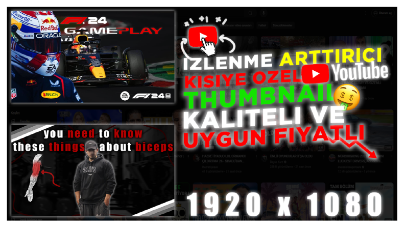 Thumbnail tasarımı