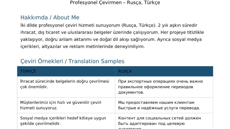 Çeviri