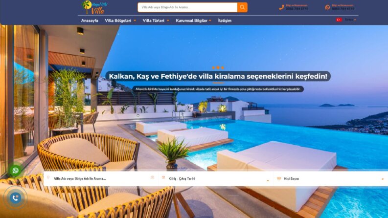 Villa Kiralama Web Sitesi