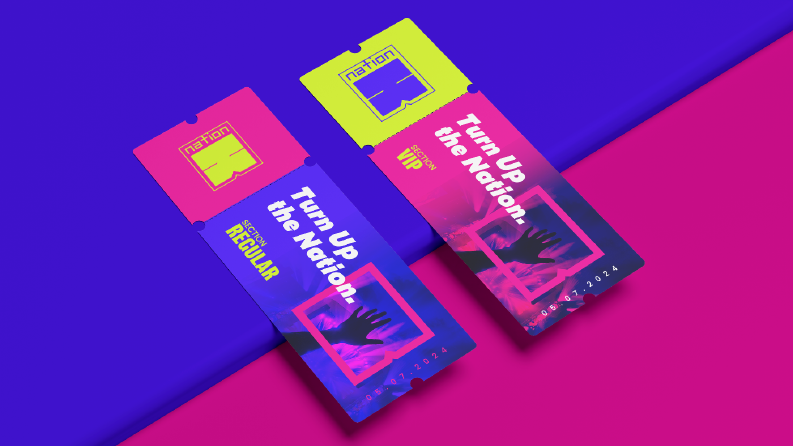 K-POP Etkinliği KNATION Logo Tasarımı