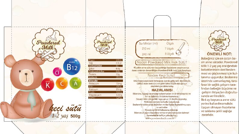 Bebek Sütü-Ambalaj ve Logo Tasarımı