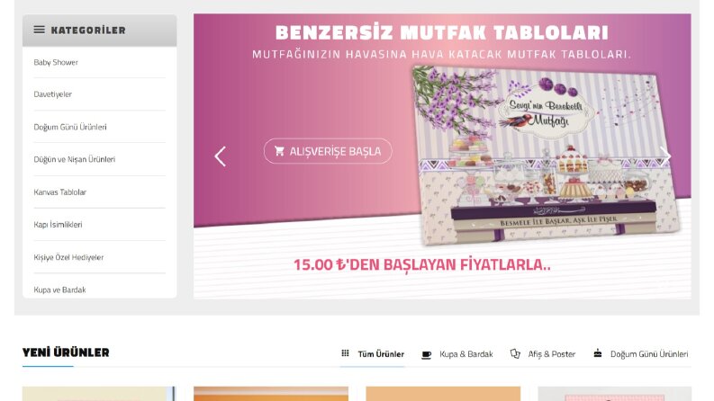 Woocommerce Sitemiz
