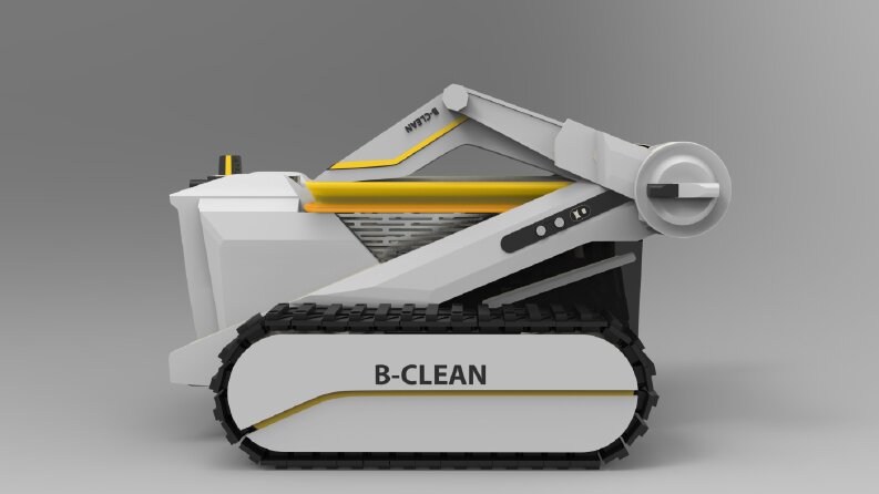 B-CLEAN - Plaj Temizleme Robotu Konsept Tasarımı