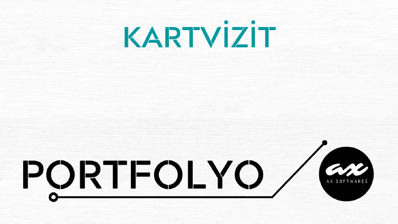 KARTVİZİT TASARIM ÖRNEKLERİ