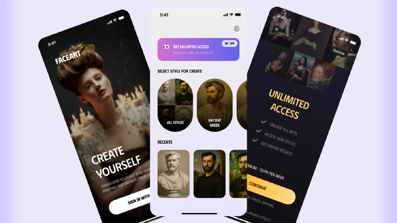 FaceArt - AI Photo Editor