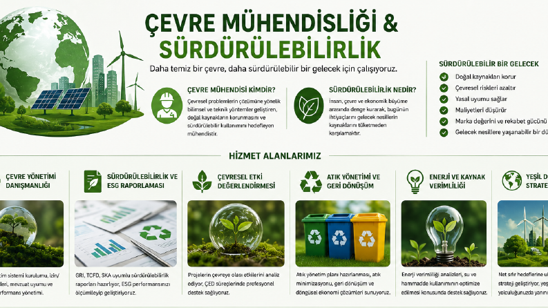 Yeşil Dönüşüm Danışmanı | Çevre Mühendisi