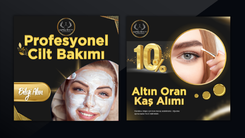 Güzellik Merkezi - Sosyal Medya Yönetimi