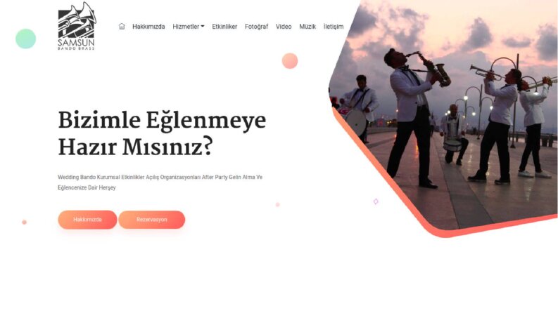 Orkestra, Müzik Grubu, Bando Web Sitesi