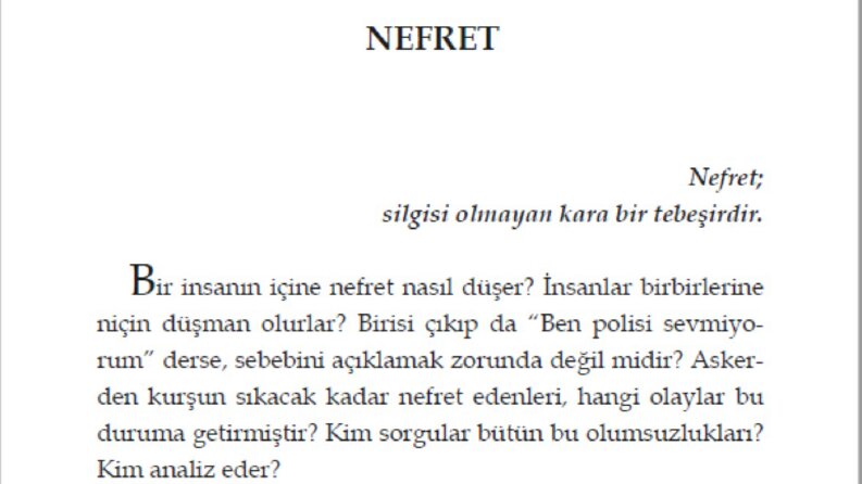 Kitap Dizgisi