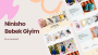 Niniso Bebek Giyim E-Ticaret Landing Page